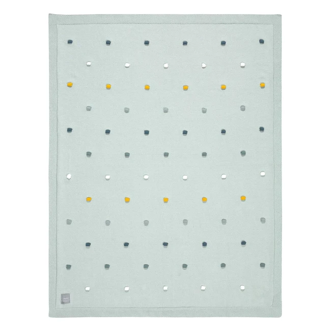 Manta de punto para bebé Lässig 1542005561 - Algodón orgánico - ¡Ideal para acurrucar!