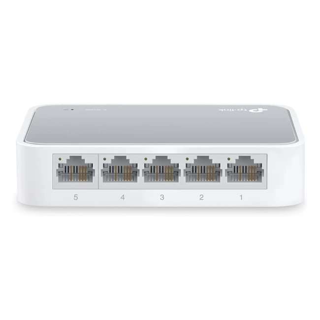 TP-Link TL-SF1005D 5-Port Ethernet Switch - Plug and Play, No Configuration Required