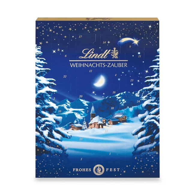 Lindt Schokolade Weihnachtszauber Adventskalender 2023 - 265g - Milchschokolade 