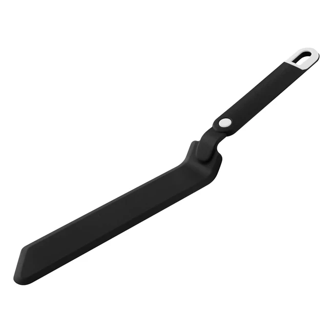 Fackelmann 24036 Spatola Plastica Nero - Utensile da cucina professionale