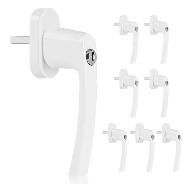 Poignes de fentre verrouillables scurit enfant - Longueur de la tige 35 