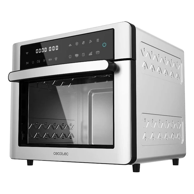 Cecotec Horno Freidora Bakefry 2500 Touch Steel 1600W 25L