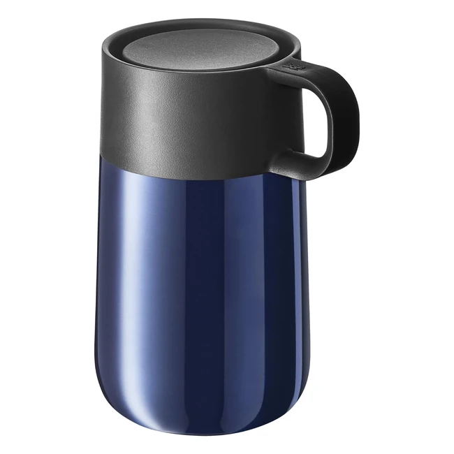 WMF Impulse Termo Taza Térmica 300ml Acero Inoxidable - Mantén tus bebidas calientes por 8 horas o frías por 12 horas