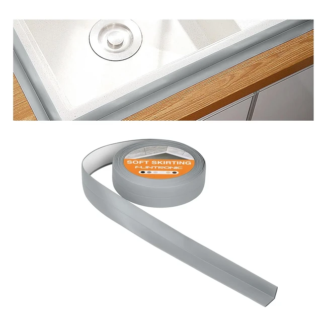 Ruban d'étanchéité autocollant pour salle de bain 5m20mm 1010mm - Étanche, antimoisissure, PVC