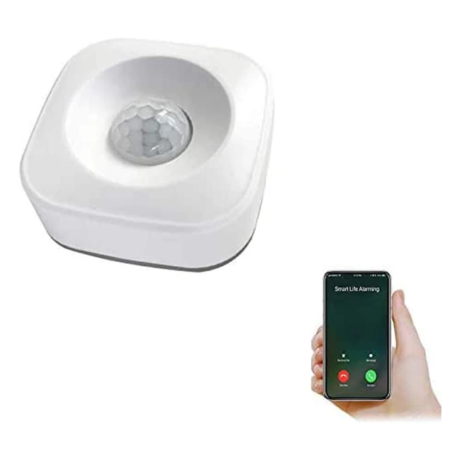 Sensore di Movimento Wireless WiFi Smart Home PIR - Rilevatore di Movimento Comp