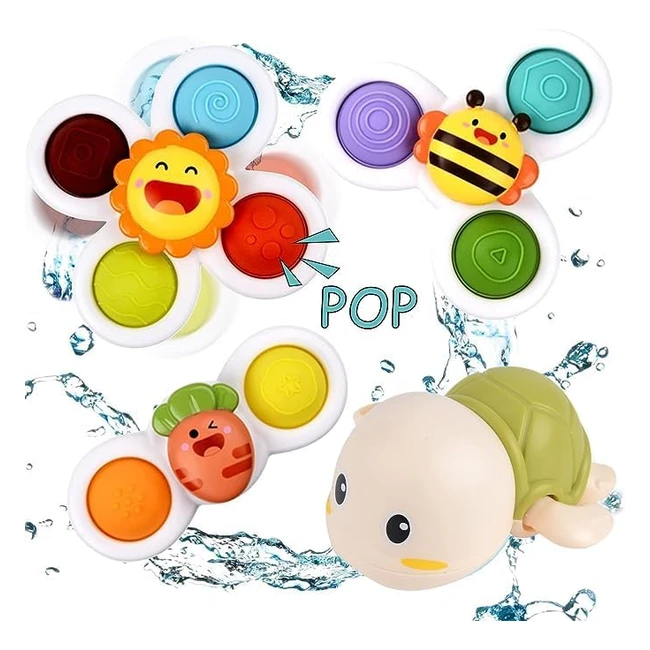 Jouet ventouse sensoriel pour bébé - Shinefinder