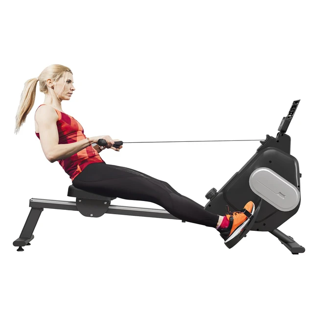 Rameur magnétique pliable 16 niveaux - Écran LED - Silencieux - Gym domicile