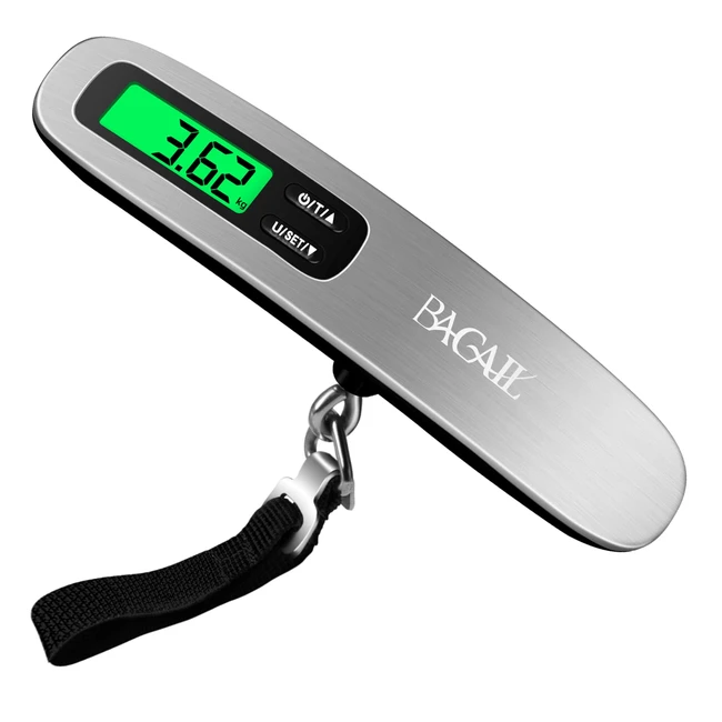 Bagail Digital Luggage Scale - High Accuracy Backlit LCD Display Portable - 11