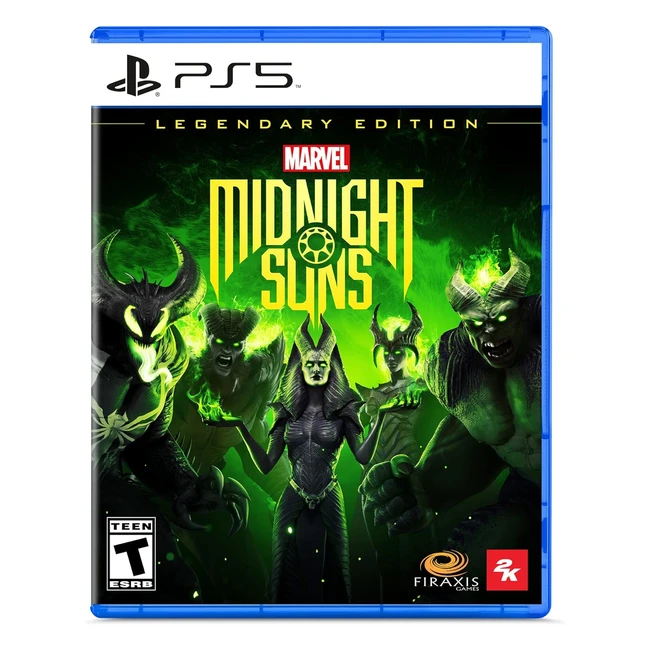Marvels Midnight Suns Legendary Edition PS5 - Personnalisez votre équipe de super-héros et prolongez votre aventure