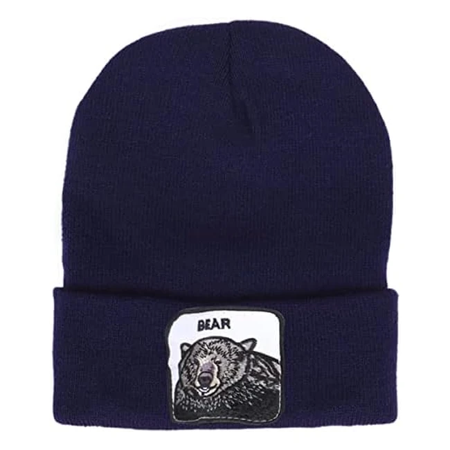 Berretto Beanie Unisex in Maglia Calda con Polsini - Morbida e Elastica