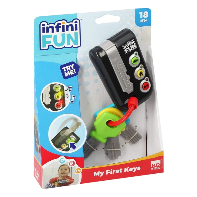 Jouet Infini Fun Mes Premières Clés - i13810 - Idéal pour les enfants dès 1 an