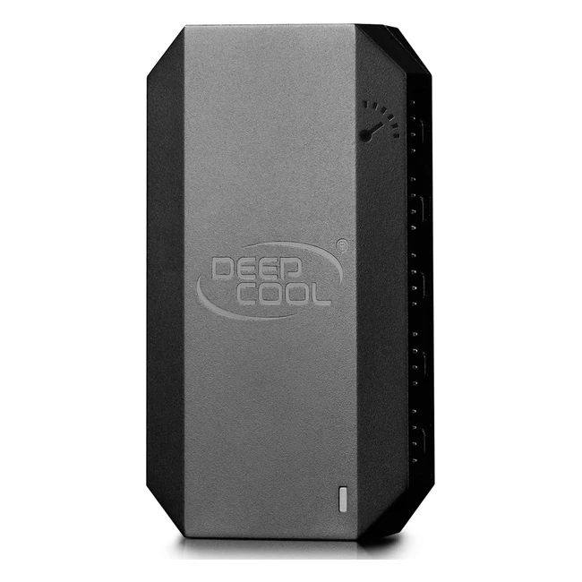 Deepcool FH10 Boîtier PC Noir - Hub pour 10 ventilateurs - Ref: FH10 - Design modulaire