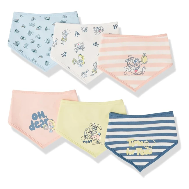 Baberos Disney Star Wars Princess para Niñas - Pack de 6