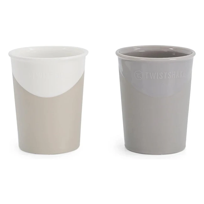 Vaso de entrenamiento Twistshake para bebes y niños pequeños - 170ml - 2 paquetes
