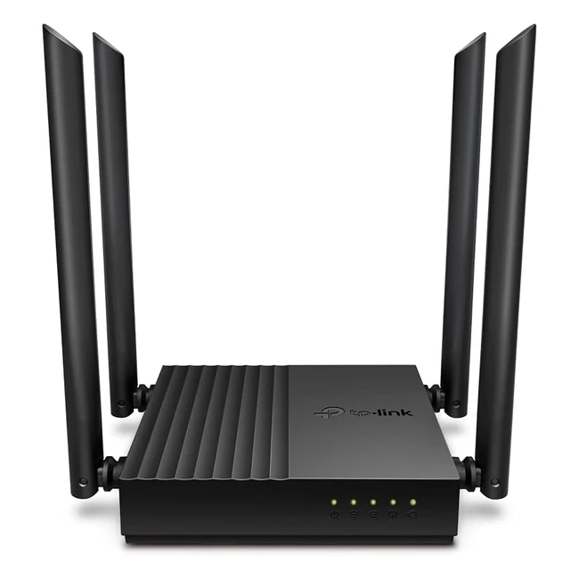 TP-Link AC1200 Dualband Gigabit WiFi Router - Up to 1200 Mbps - Advanced Security - Archer C64