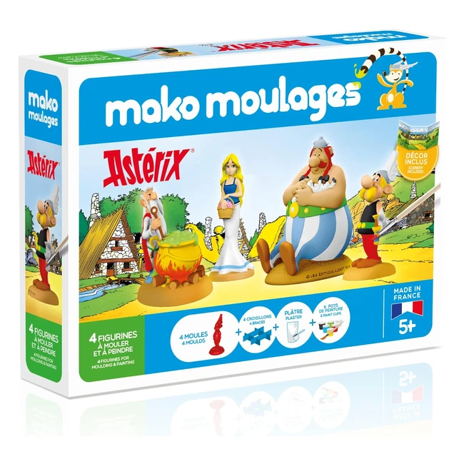 Kit de loisirs créatifs Astérix et Obélix - Mako Moulages - Made in France