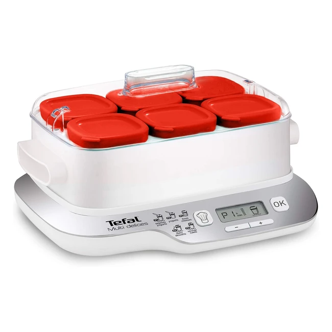 Yaourtière Tefal YG660132 Express - Compact et Polyvalente