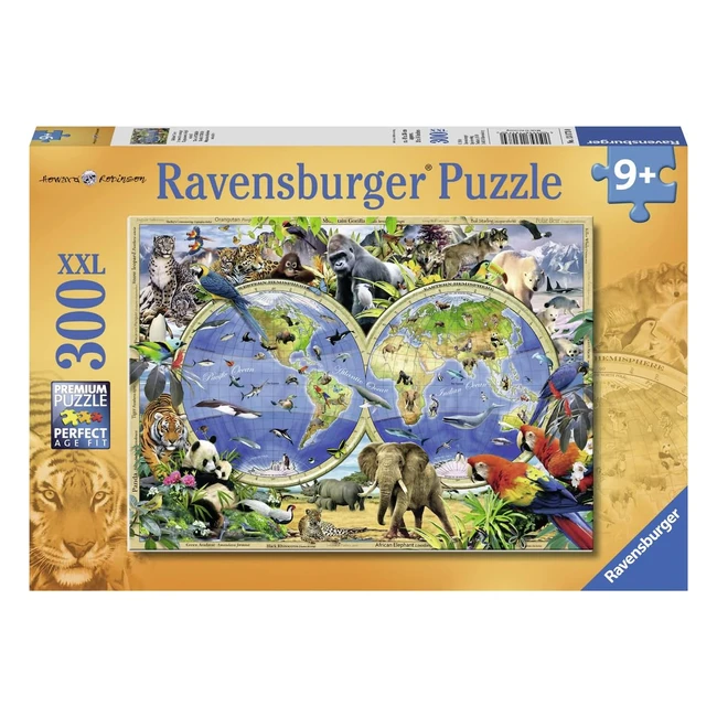 Ravensburger Puzzle Enfant 300p XXL Le Monde Sauvage - DS 9 ans