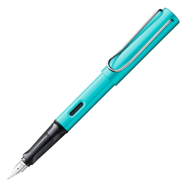 Stylo plume Lamy Alstar 023 Tourmaline en aluminium, poignée transparente, plume en acier calibre B