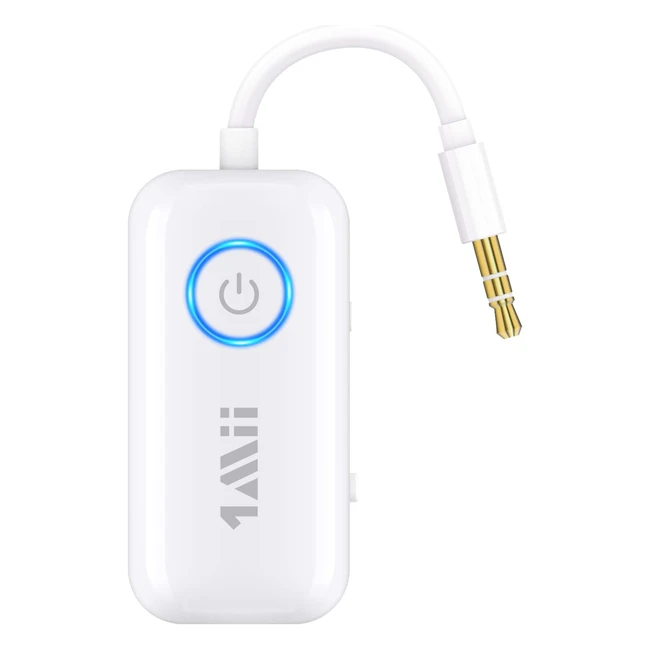 Transmisor Receptor Bluetooth 1mii 53 Adaptador Audio Hifi Aptx Baja Latencia