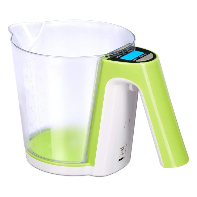 Misurino con bilancia estraibile - Relaxdays B12L