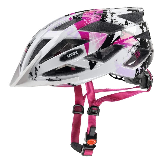 Casco de bicicleta uvex air wing unisex, resistente a los golpes, ajuste óptimo, sistema 3D IAS 20
