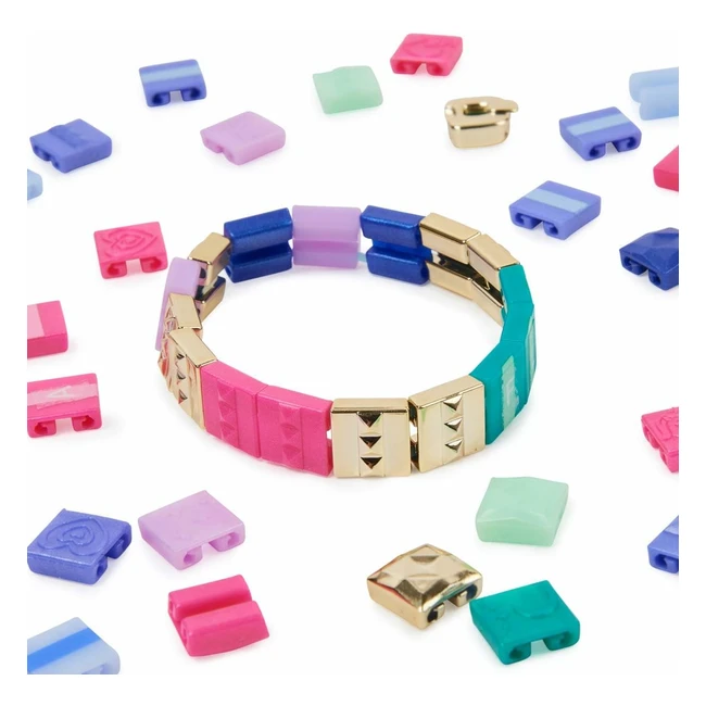 Cool Maker Macchina Braccialetti - Crea 10 Braccialetti con 170 Perline e 20 Elastici