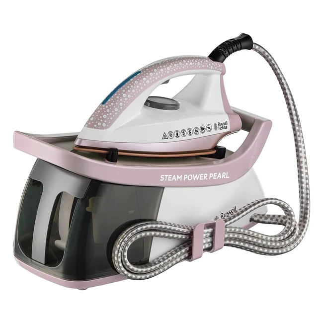 Russell Hobbs 26191 Steam Power Pearl Iron - Fast Heatup, 120g Continuous Steam