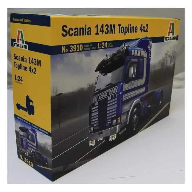 Camión Italeri Scania Topline 4x2 1:24 - Modelo 39101