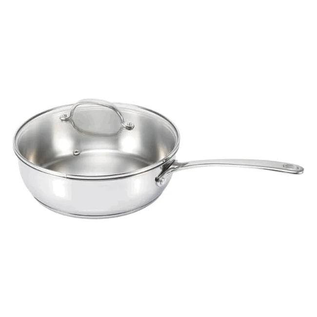 Beka Bekaline 13515244 Belvia Sauteuse 24 cm - Haute Qualité Acier Inoxydable