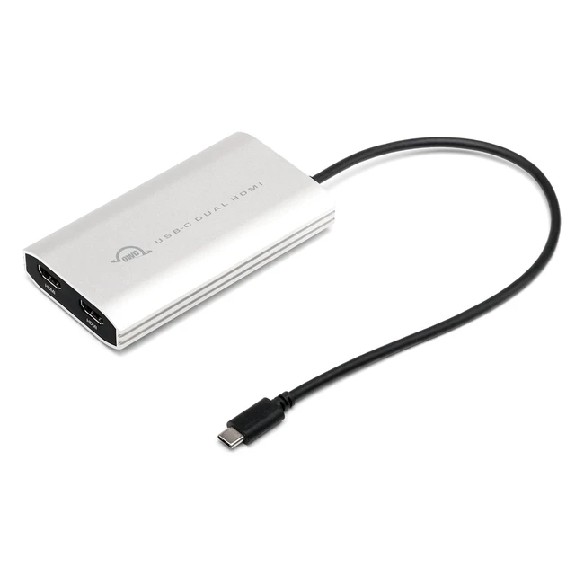 Adattatore schermo USB-C Dual HDMI 4K per Mac Apple Silicon M1 e M2