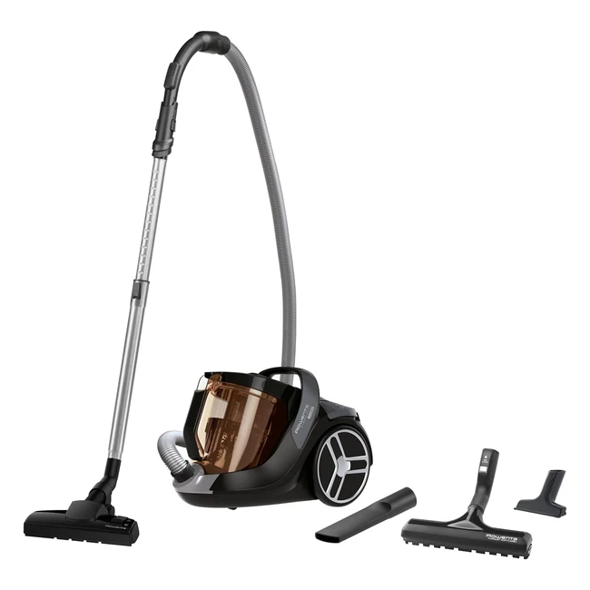 Rowenta RO7230 beutelloser Bodenstaubsauger Silence Force Cyclonic 550W 25L Staubvolumen