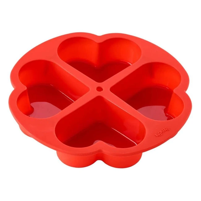 Molde para Bizcochos de Corazón Silicona Rojo 256 cm - ¡Comparte y Personaliza!
