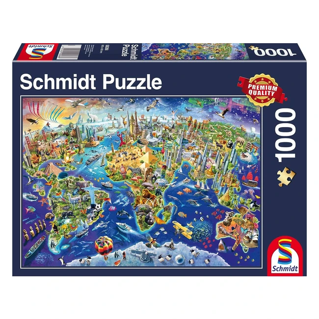 Schmidt Spiele 58288 Puzzle 1000 Teile - Multicolor