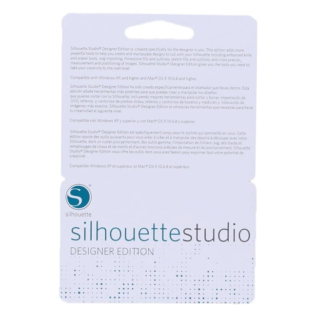 Silhouette America SilhStudiode3t Studio Designer Edition Upgrade - Mehr Funktionen für Designer