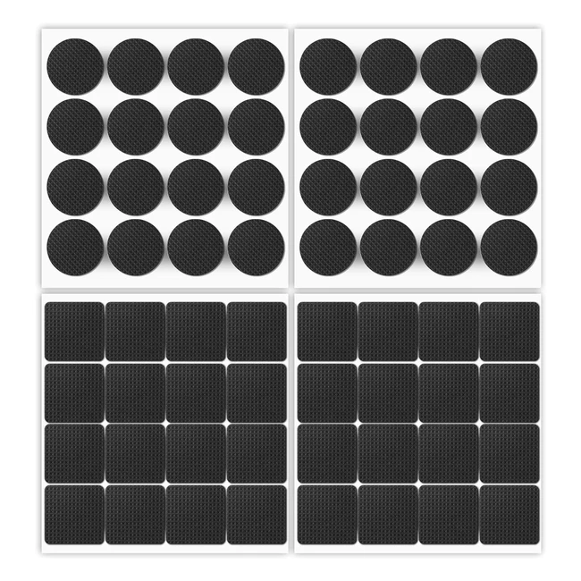 Cuscinetti antiscivolo autoadesivi in gomma EVA 5mm - Protezione pavimenti mobil