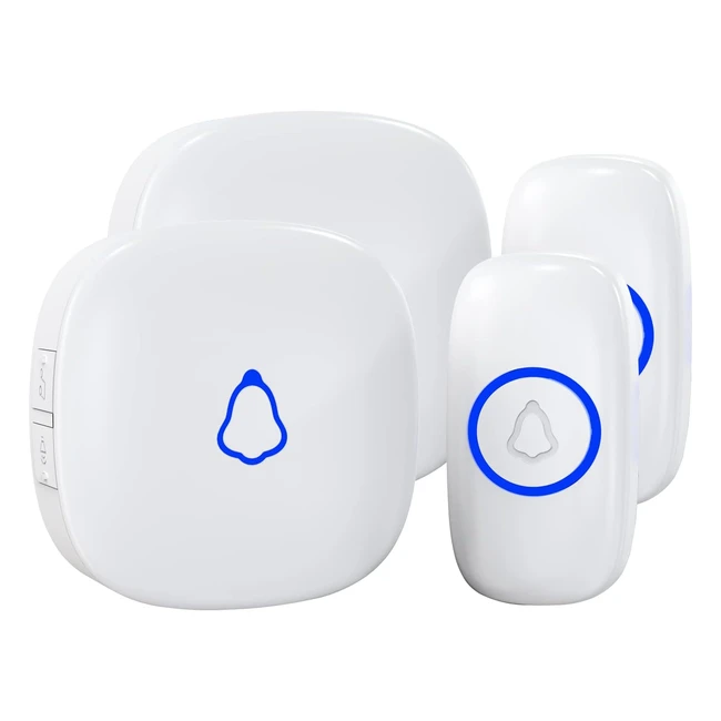 Secrui Wireless Doorbell - Long Range, Waterproof, Easy Install