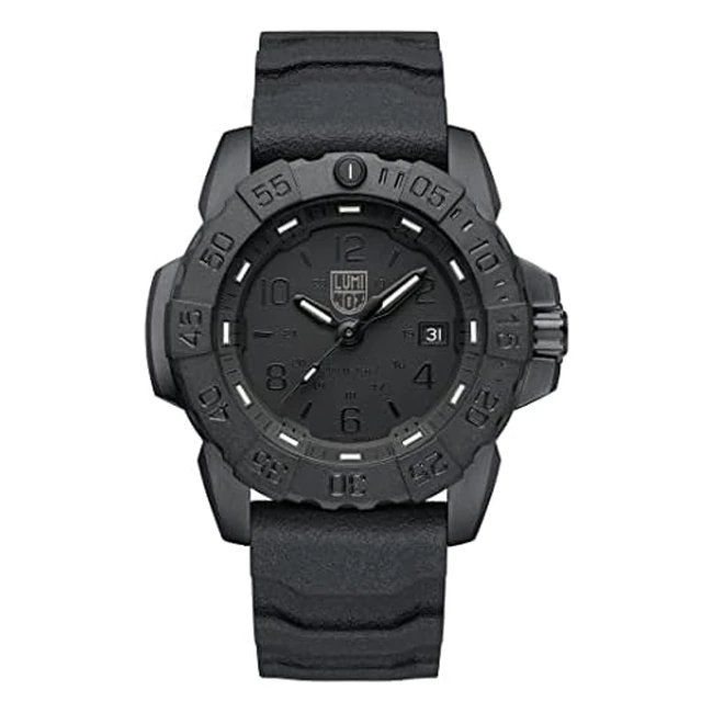 Luminox XS3251BOCB Herren Quarzuhr mit Gummiband, Schwarz, Modern