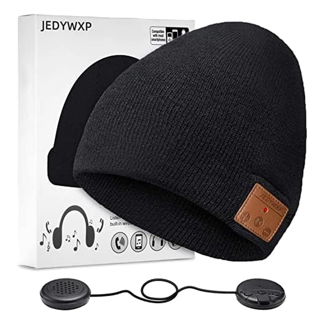 Bonnet Bluetooth Homme Zruhig - Musique Stéréo, Sans Fil, V5.0