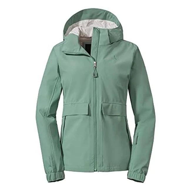 Schffel Lausanne L Damen Funktionsjacke mit Kapuze wasserdichte bergangsjack