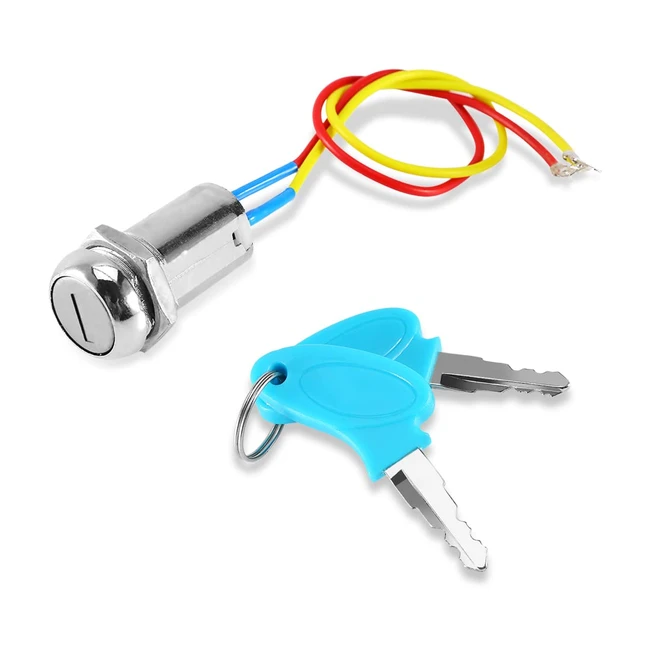 Interruptor de Encendido Universal para Ciclomotor ATV Scooter - Ref. 123456