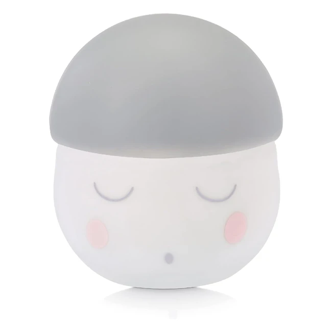 Luce Notturna Squeezy Grigia - Babymoov - Aiuto Sonno Neonati - Durata Batteria 200 Ore