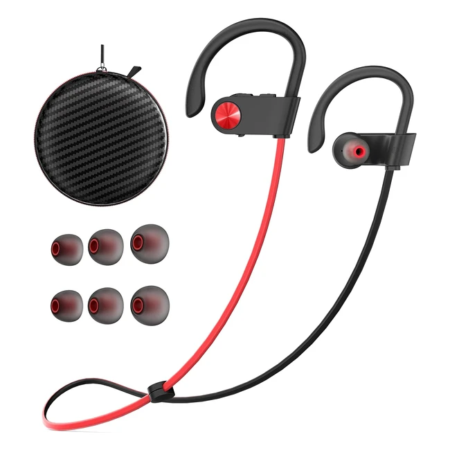 Wireless Earbuds Bluetooth 53 Chip IPX7 Waterproof Sport Headphones - 15 Hours Battery