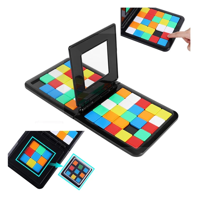 Juego de mesa Eachhaha Magic Block Game - Competición, Interactivo, Educativo - Para padres e hijos - 2 jugadores