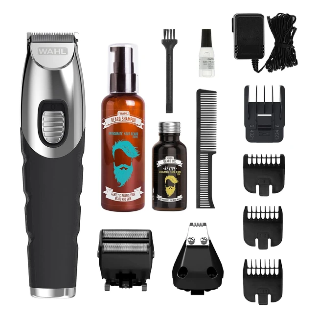 Wahl 8in1 Multigroomer Trimmer Kit - Beard and Body Trimmer, Cordless Power, Precision Blade