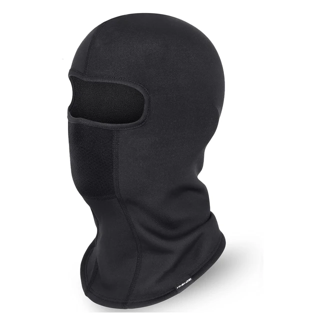 Cagoule Respirante Hasagei - Protection Hiver Vélo Ski - Homme Femme - Noir - Taille Unique