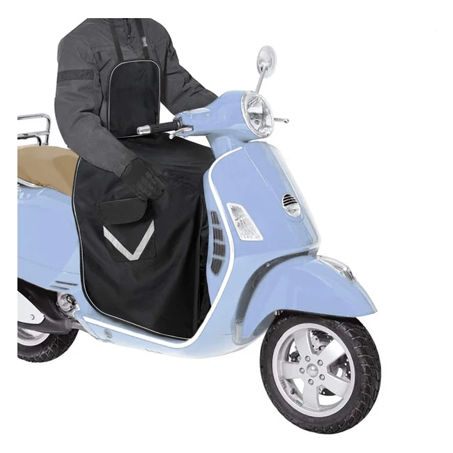 Funda Cubrepiernas Moto Scooter - Tamaño Universal - Certificado TÜV Alemán