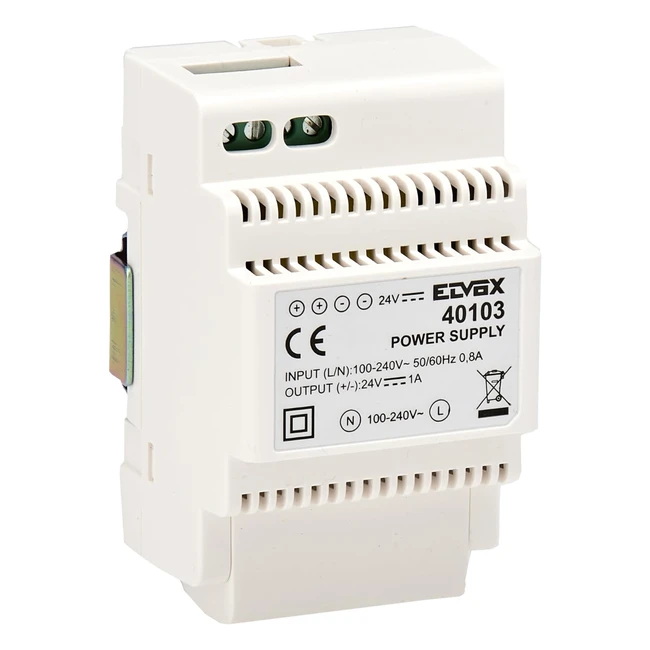 Alimentatore Vimar 40103 per Videocitofono - Uscita 24V - Installazione su Guida