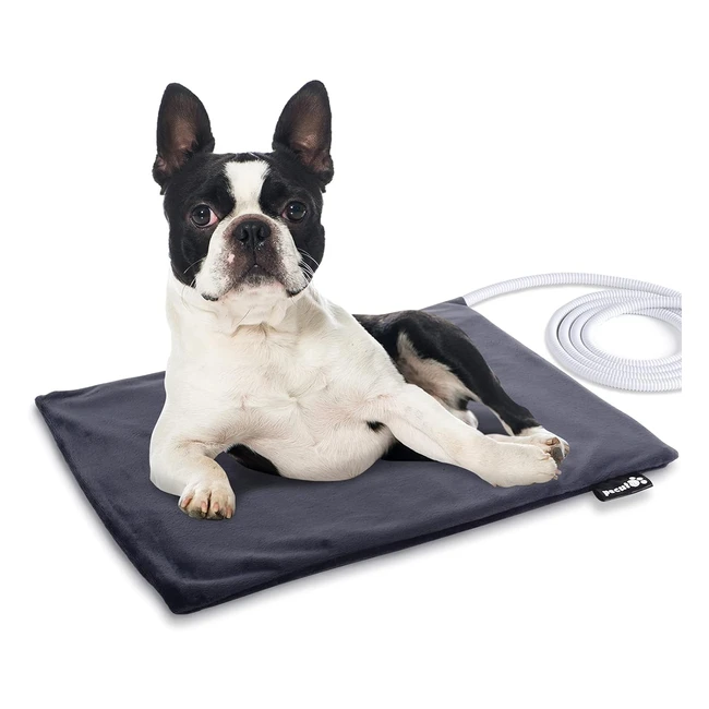 Pecute Pet Heat Pad Medium - Constant Heating, Anti-Bite, Waterproof - 40x50cm