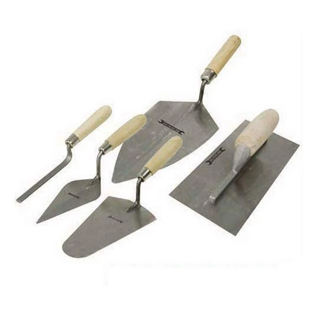 Lot de truelles 5 pices Silverline CB60